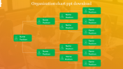 Amazing Organization Chart Template PPT Presentation